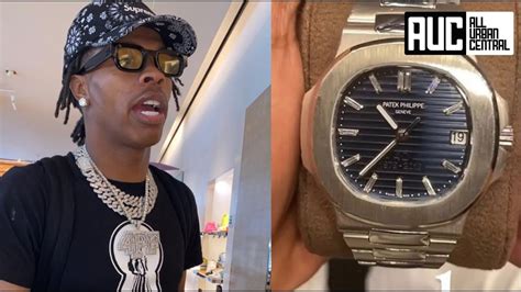 baby patek philippe|Lil Baby Wears Fake Patek Philippe At Met Gala.